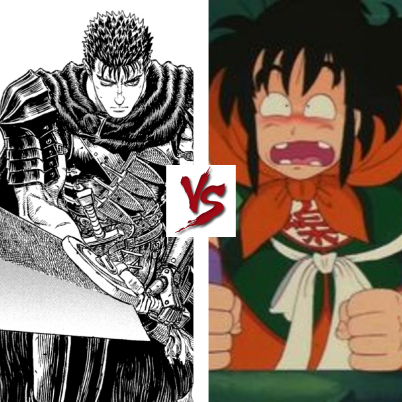 Erza Scarlet Vs Guts Clipart (800x800), Png Download
