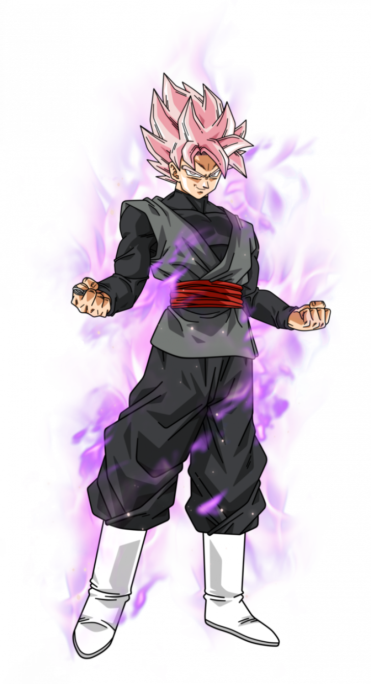 Black Goku - Goku Black Clipart (728x1343), Png Download