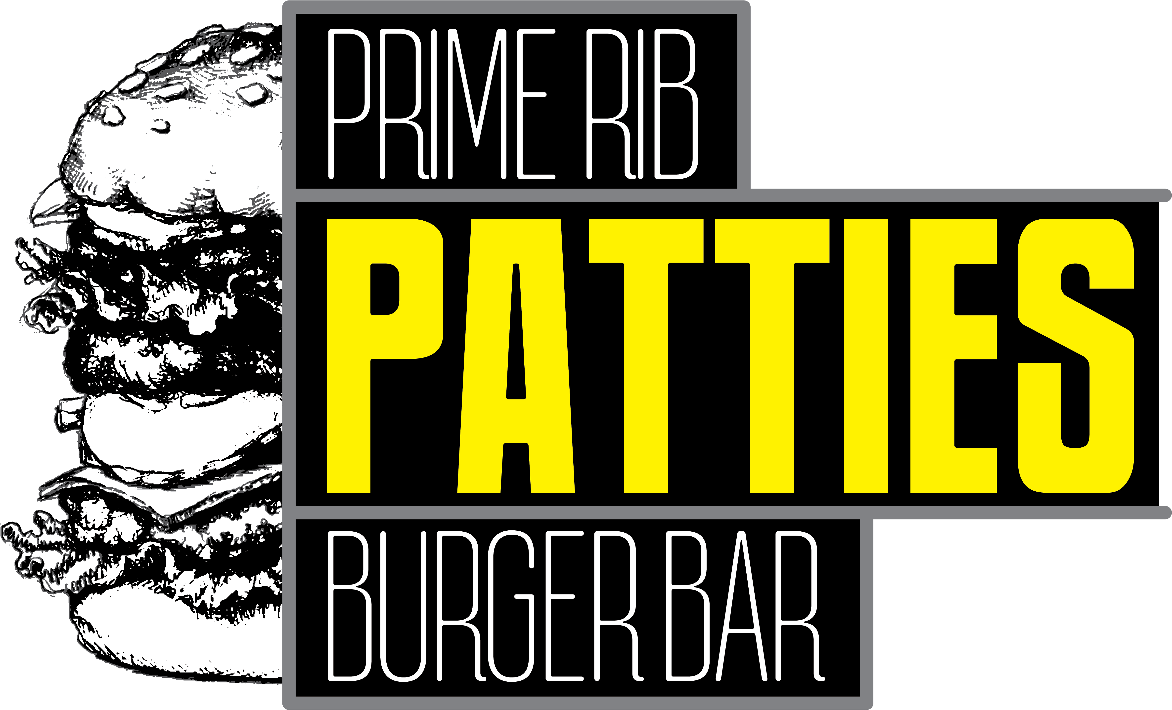 Cropped Patties Logo White Bg 012 - Graphic Design Clipart (5100x3300), Png Download