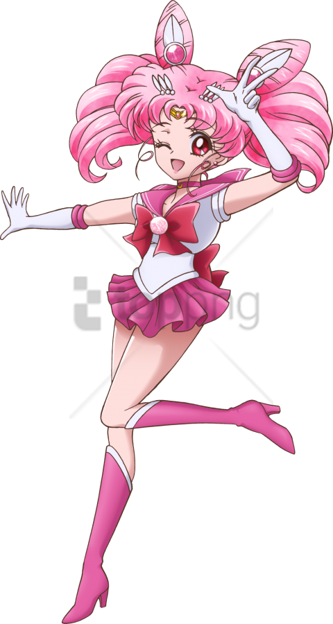 Free Png Sailor Chibi Moon Crystal Png Image With Transparent - Sailor Moon Chibiusa Evolution Clipart (480x900), Png Download