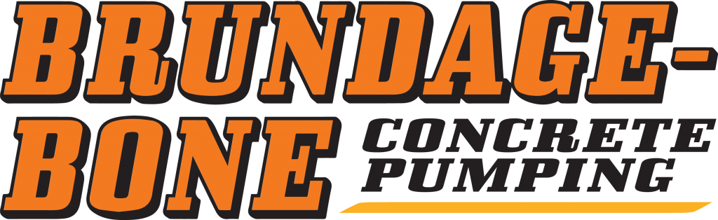 Brundage Bone Concrete Pumping Logo Clipart (1024x314), Png Download