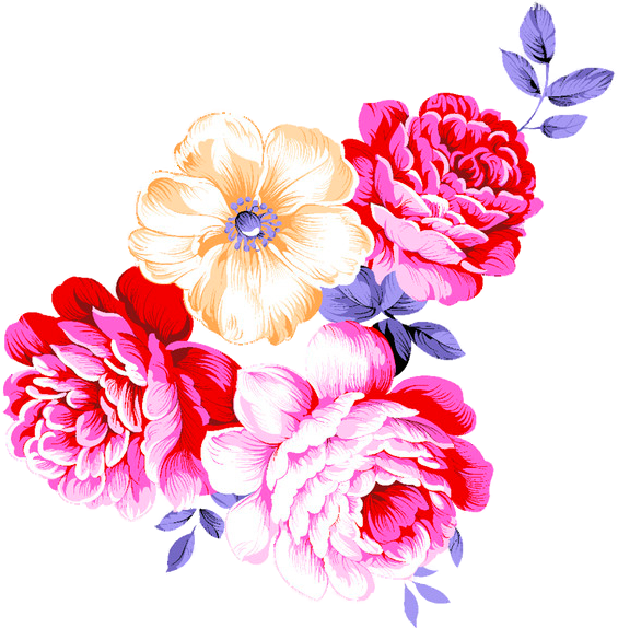 Peony Vector Chinese - Artificial Flower Clipart (565x574), Png Download