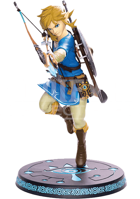 Breath Of The Wild Link Statue Clipart (671x671), Png Download