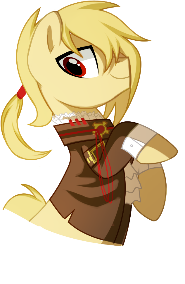 Pepooni, Blonde, Buck Legacy, Jabot, Male, Oc, Oc - Cartoon Clipart (721x1075), Png Download