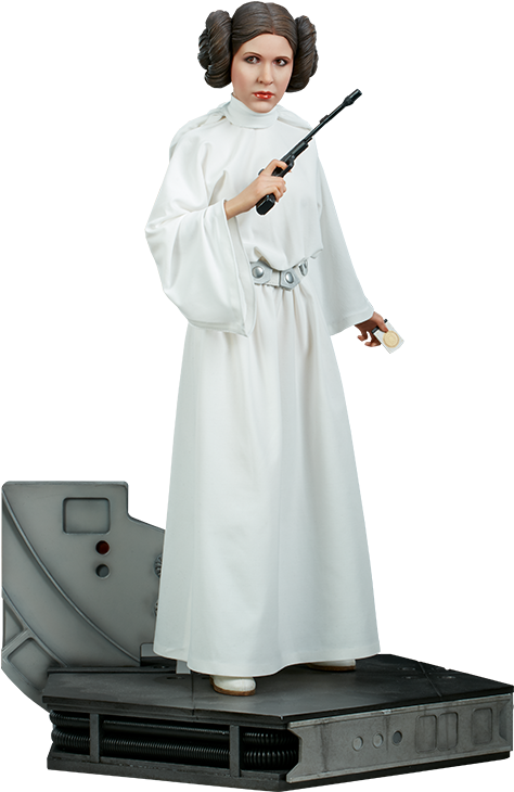Star Wars Princess Leia Premium Format Figure By Sidesho - Princess Leia Clipart (480x732), Png Download