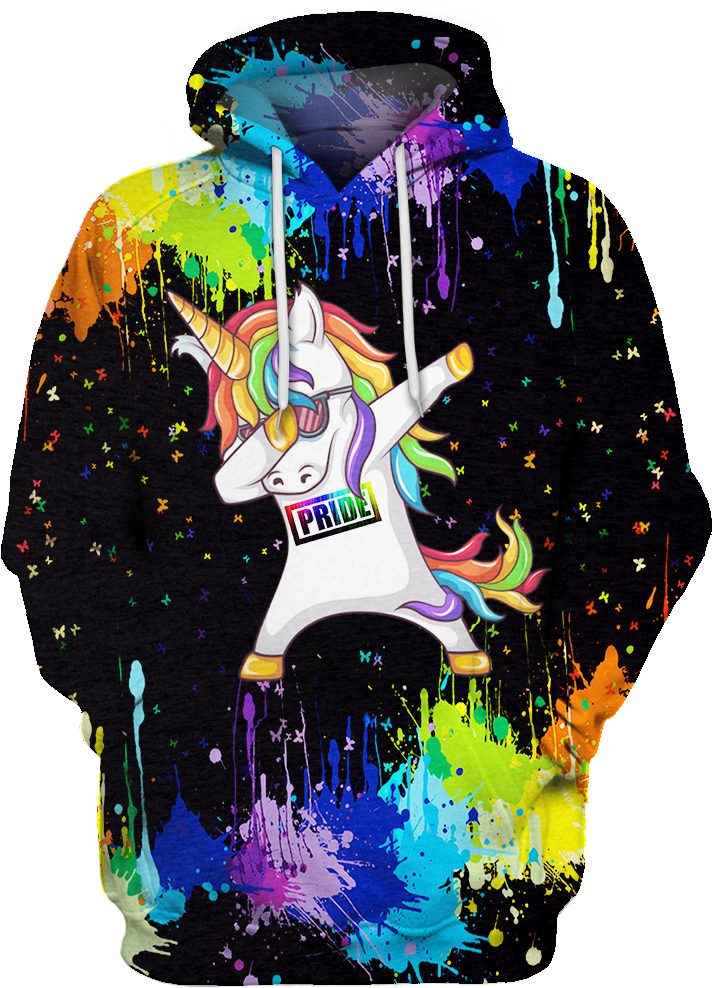 Dabbing Unicorn , Png Download Clipart (712x988), Png Download