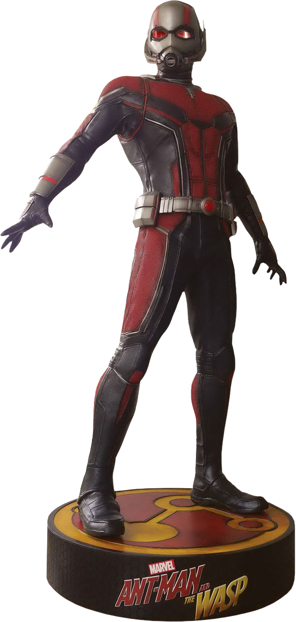 Ant Man And The Wasp - Figurine Clipart (589x1236), Png Download