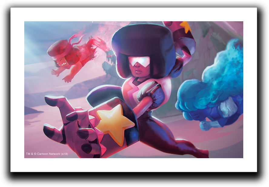 Steven Universe Garnet Fanart Clipart (1000x1000), Png Download