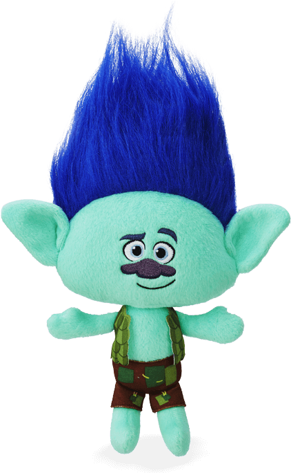 Trolls Basis Plüsch Branch - Trolls Plush Branch Clipart (700x700), Png Download