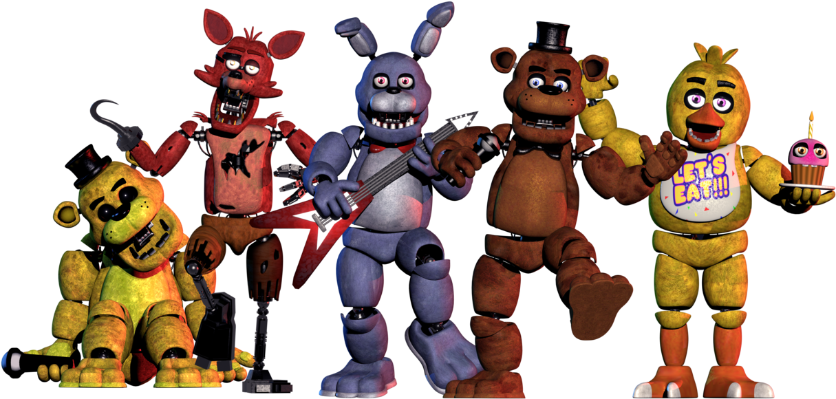 Five night at freddy personajes