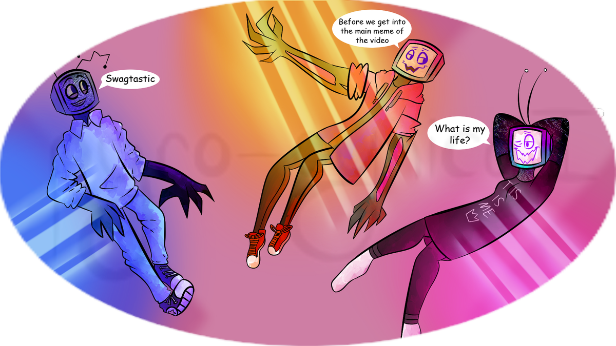 @pyrocynical @officialnanopea - Cartoon Clipart (1200x675), Png Download