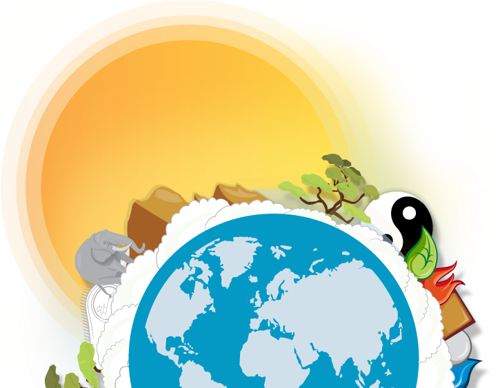 Planet Earth Clipart Discovery World - Png Download (725x563), Png Download