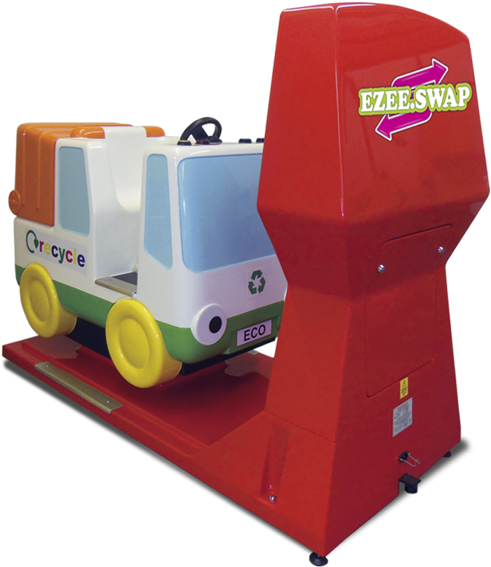 Ezee Swap Eco Freddy - Ezee Swap Kiddie Ride Clipart (768x868), Png Download