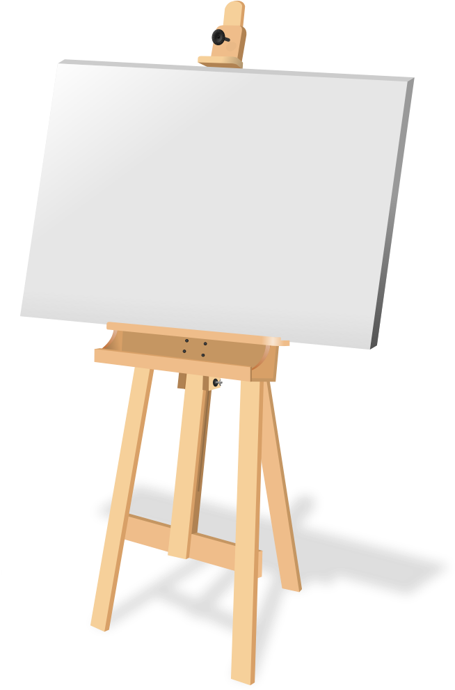 Image Free Download Collection Of On Clipart High Quality - Transparent Background Art Canvas Png (664x997), Png Download