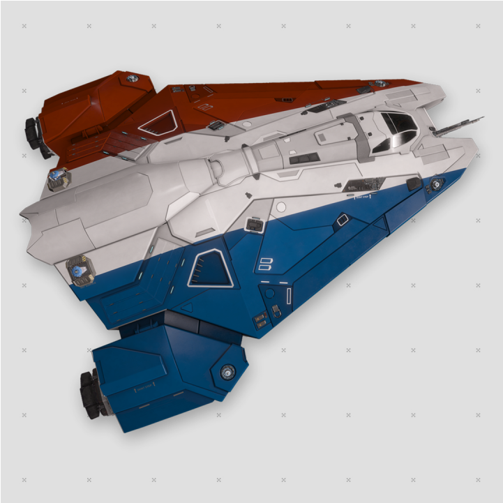 Fly Your Flag With Pride With This Faulcon Delacy Approved - Elite Dangerous Viper Transparent Clipart (1280x720), Png Download