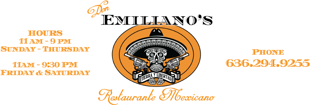 Welcome To Don Emilianos Mexican Restaurant Admin 2019 - Crest Clipart (1100x350), Png Download
