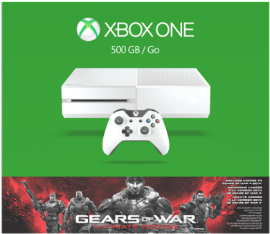 White Xbox One, Rise Of The Tomb Raider, Walking Dead - Microsoft Xbox One Clipart (720x540), Png Download
