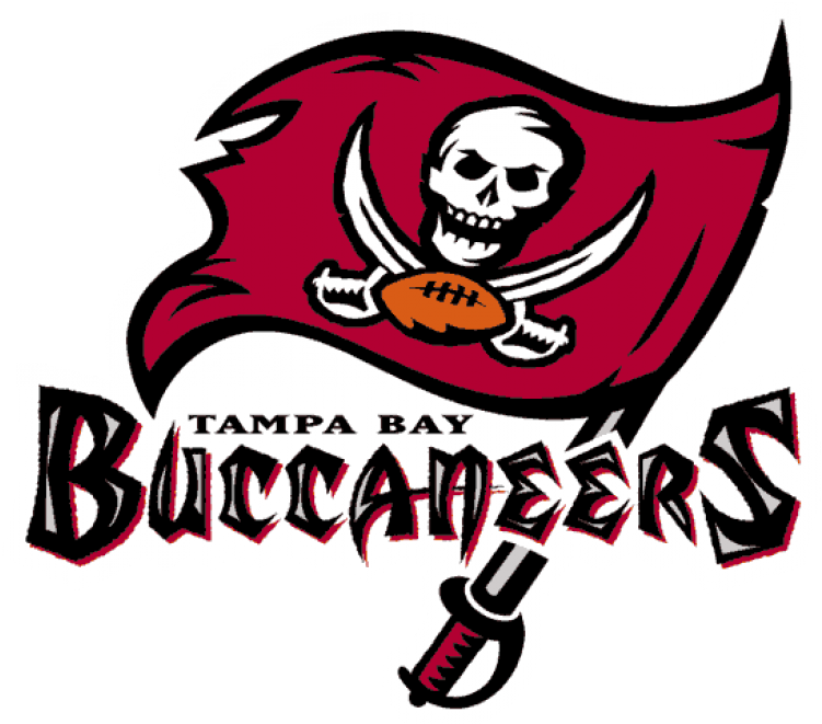 Tampa Bay Buccaneers Iron On Stickers And Peel-off - Transparent Tampa Bay Buccaneers Logo Clipart (750x930), Png Download