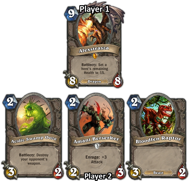 Some Cards May Have Weak Stats In Exchange For Abilities - Hearthstone Honest Cards Clipart (800x600), Png Download