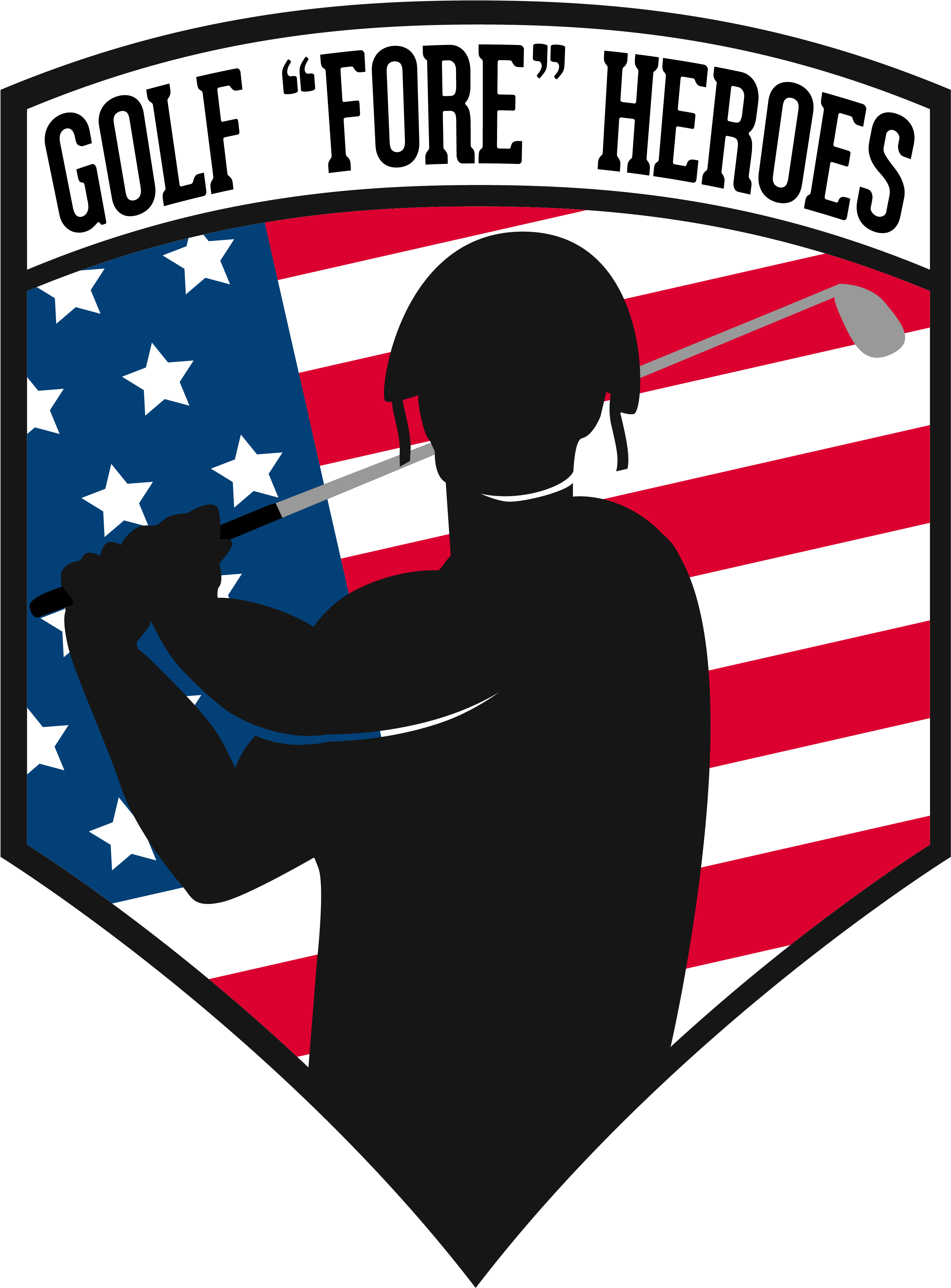 4th Annual Golf “fore” Heroes - Illustration Clipart (4254x4254), Png Download