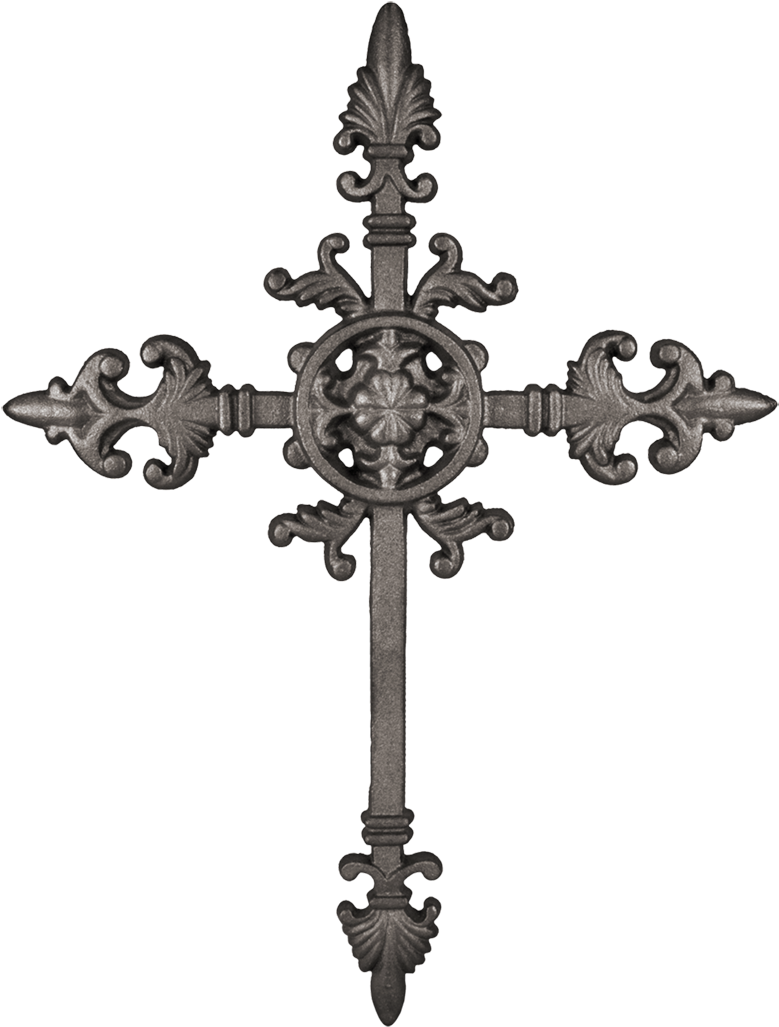 New Orleans Cross Item - Cross Clipart (825x1063), Png Download