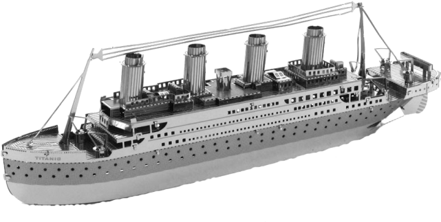 Metal Earth - Titanic - Metal Earth Titanic Clipart (640x640), Png Download