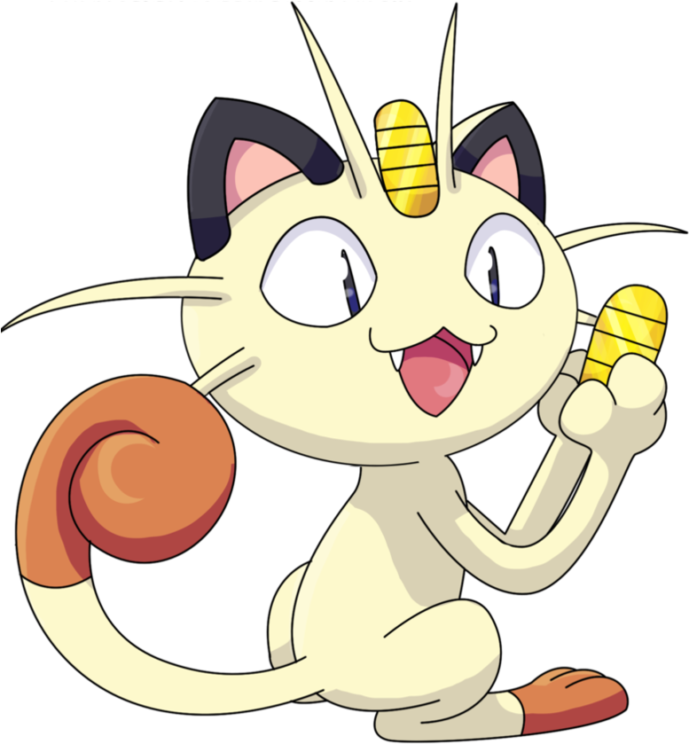 Simply Click The Buy Now Button And - Meowth Sitting Clipart (777x839), Png Download