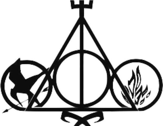 The Hunger Games Png Transparent Images - Logos Harry Potter Png Clipart (640x480), Png Download