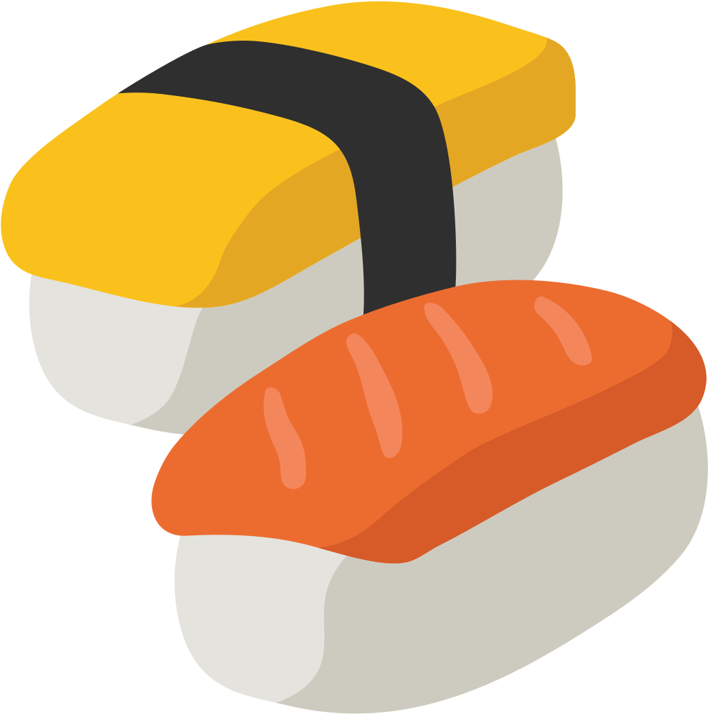 File - Emoji U1f363 - Svg - Japan Food Cartoon Png Clipart (1024x1024), Png Download