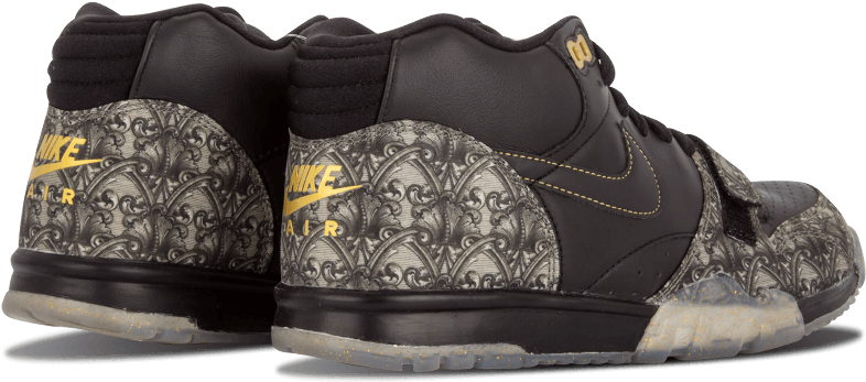Air Trainer 1 Mid Prm Qs 'paid In Full' - Outdoor Shoe Clipart (1000x600), Png Download