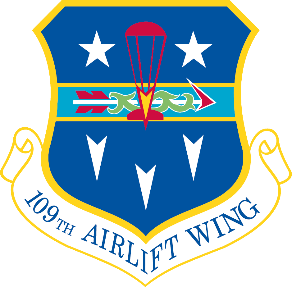 109th Airlift Wing, Schenectady, Ny Wings Png, Military - 179th Airlift Wing Logo Clipart (940x924), Png Download