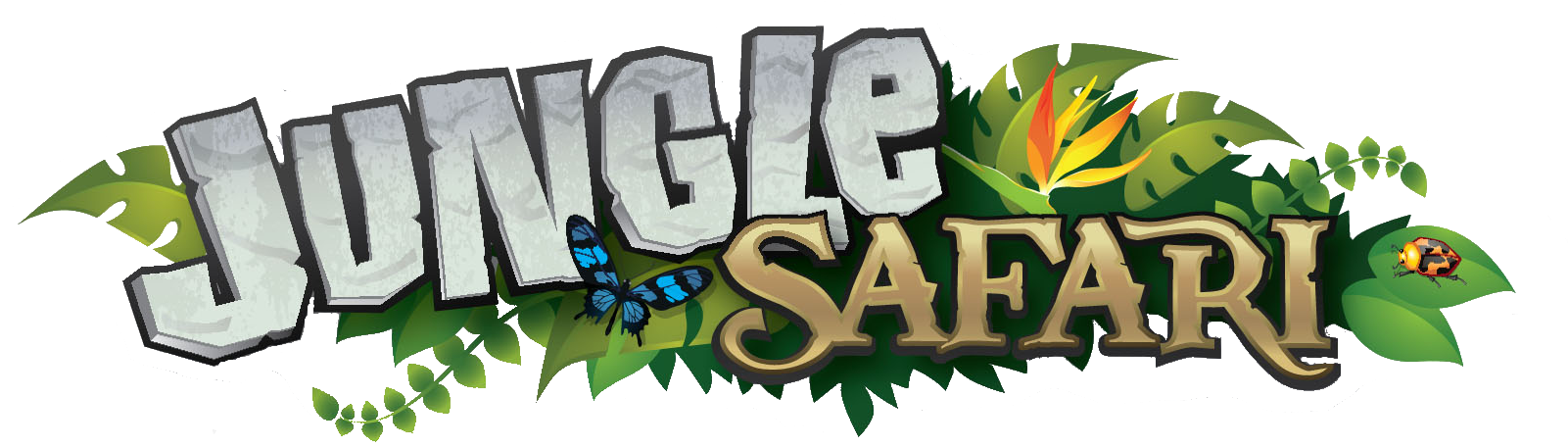 Safari Vbs Cliparts - Jungle Safari - Png Download (1717x599), Png Download