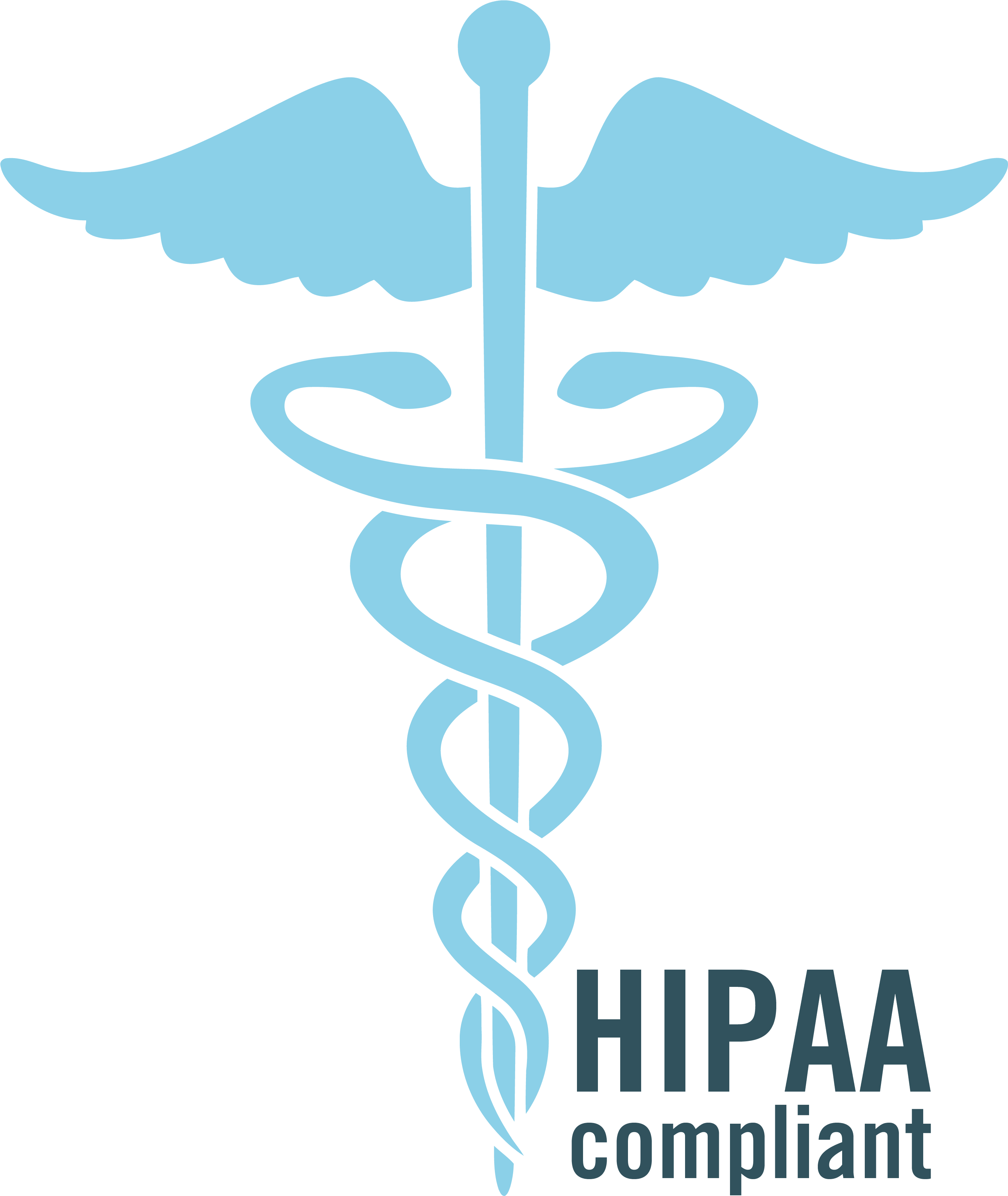 Hipaa Compliant - Medicine Logo Clipart (2983x3557), Png Download