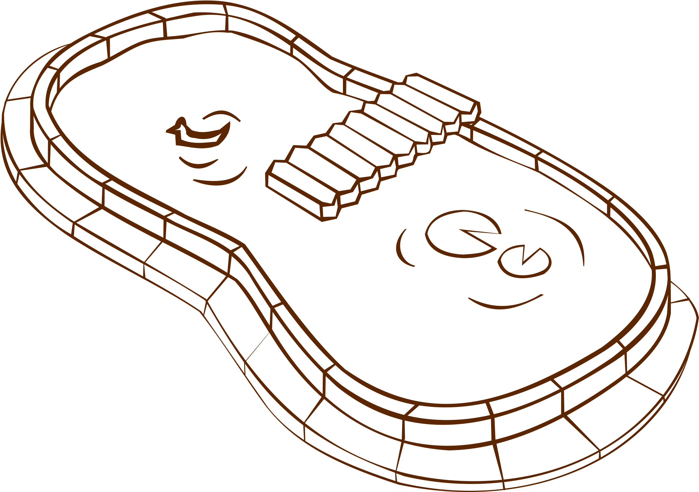 This Free Icons Png Design Of Rpg Map Symbols Pond - Pond Clip Art Transparent Png (2400x2400), Png Download