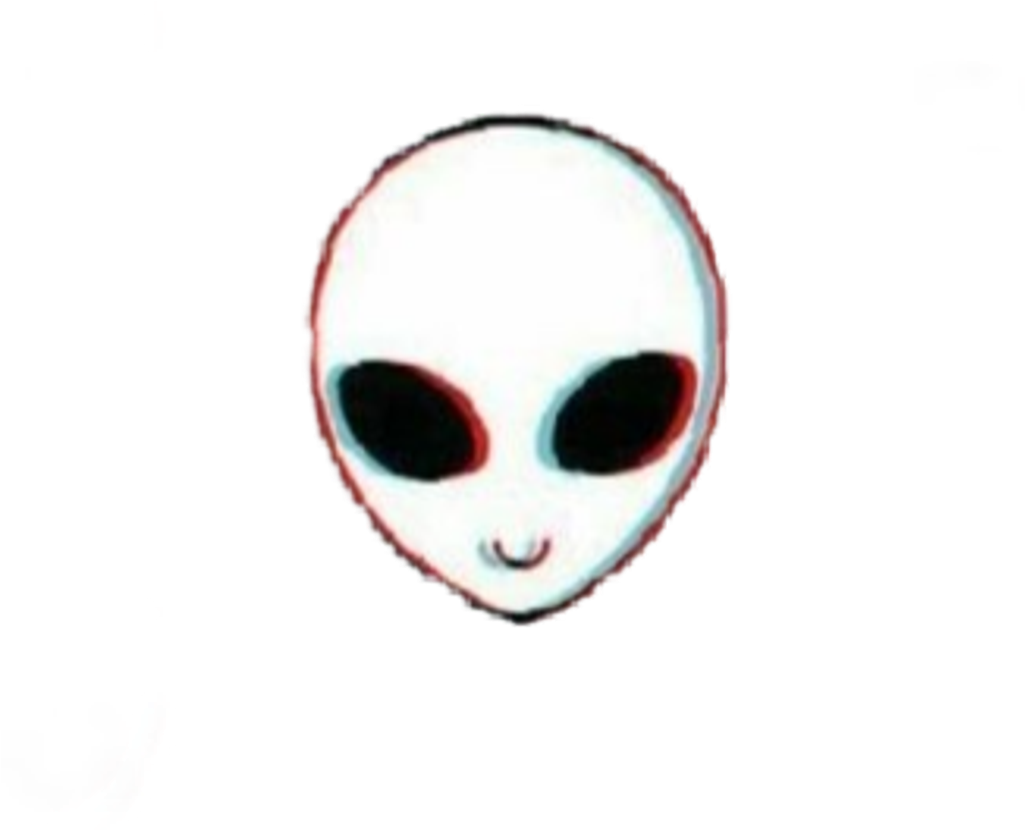 #alian #aesthetic #glitch #ufo #creepy # - Glitch Ufo Clipart (1024x1052), Png Download