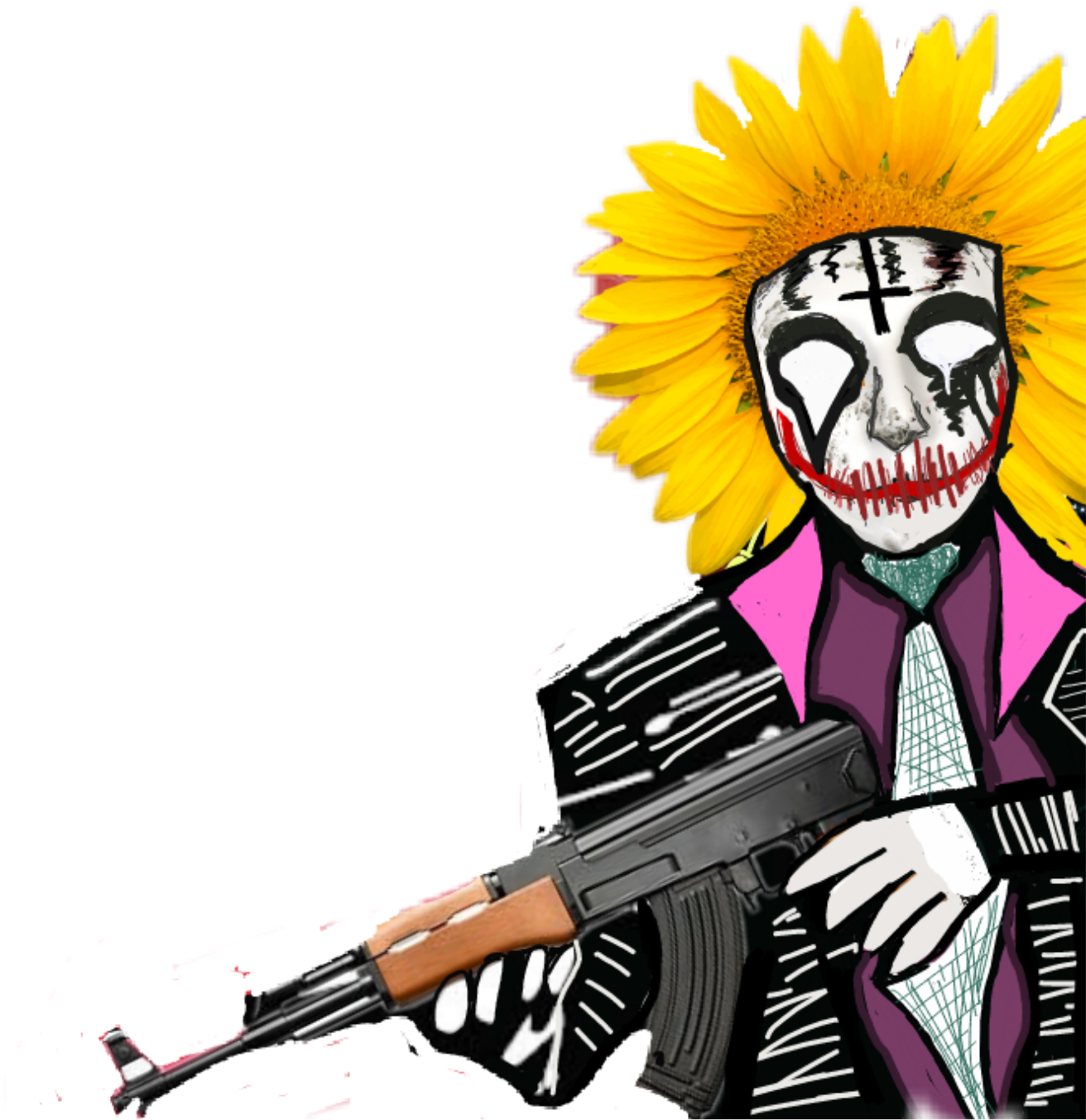 Savage Sticker Clipart , Png Download - Airsoft Gun Transparent Png (1312x1353), Png Download