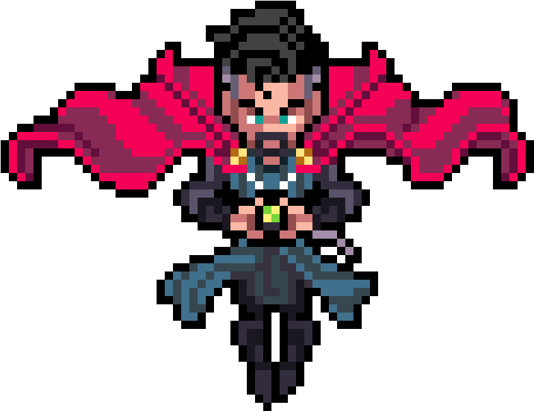 Doctor Strange - Dr Strange Pixel Art Clipart (1200x1200), Png Download