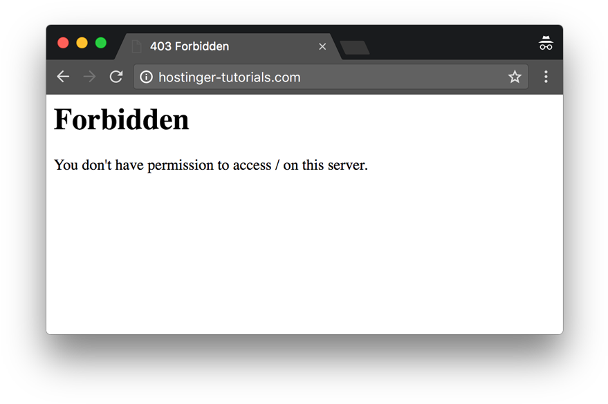 403 Forbidden Error Example - 403 Forbidden Clipart (879x585), Png Download