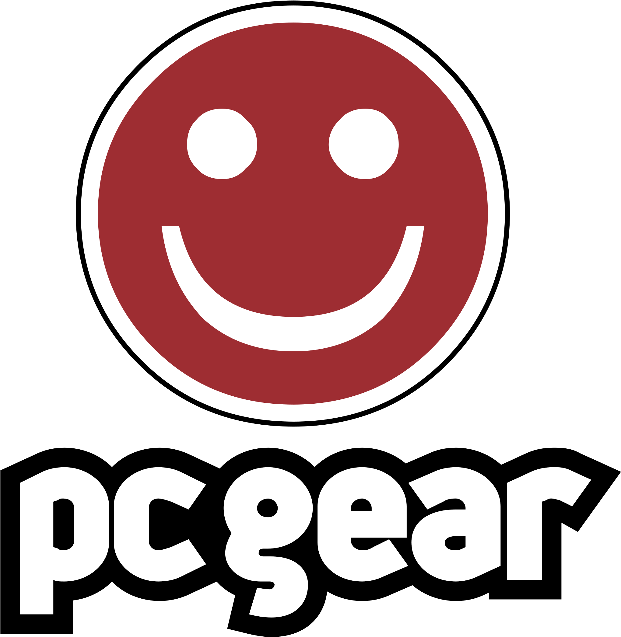 Pc Gear Logo Png Transparent - Pc Gear Logo Clipart (2040x2094), Png Download