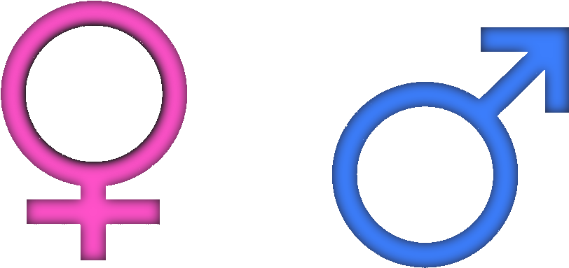 Genders Symbols Clipart (900x600), Png Download