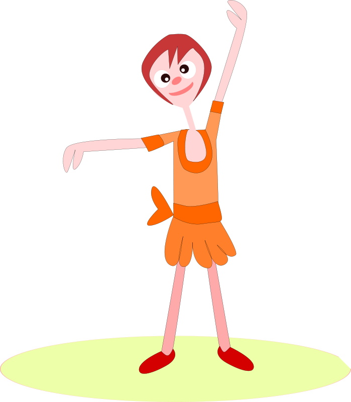 Niñas Bailando Png Clipart (699x800), Png Download