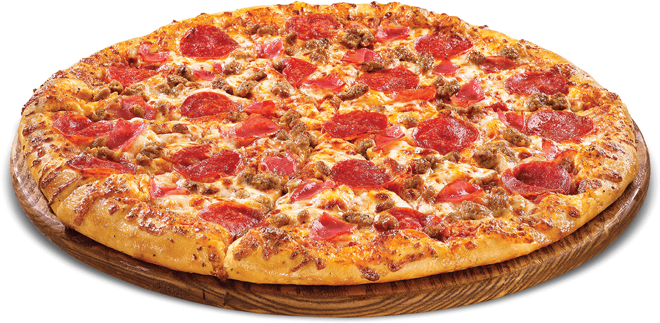 Meatlovers $24 - Pepperoni And Beef Pizza Clipart (1538x776), Png Download