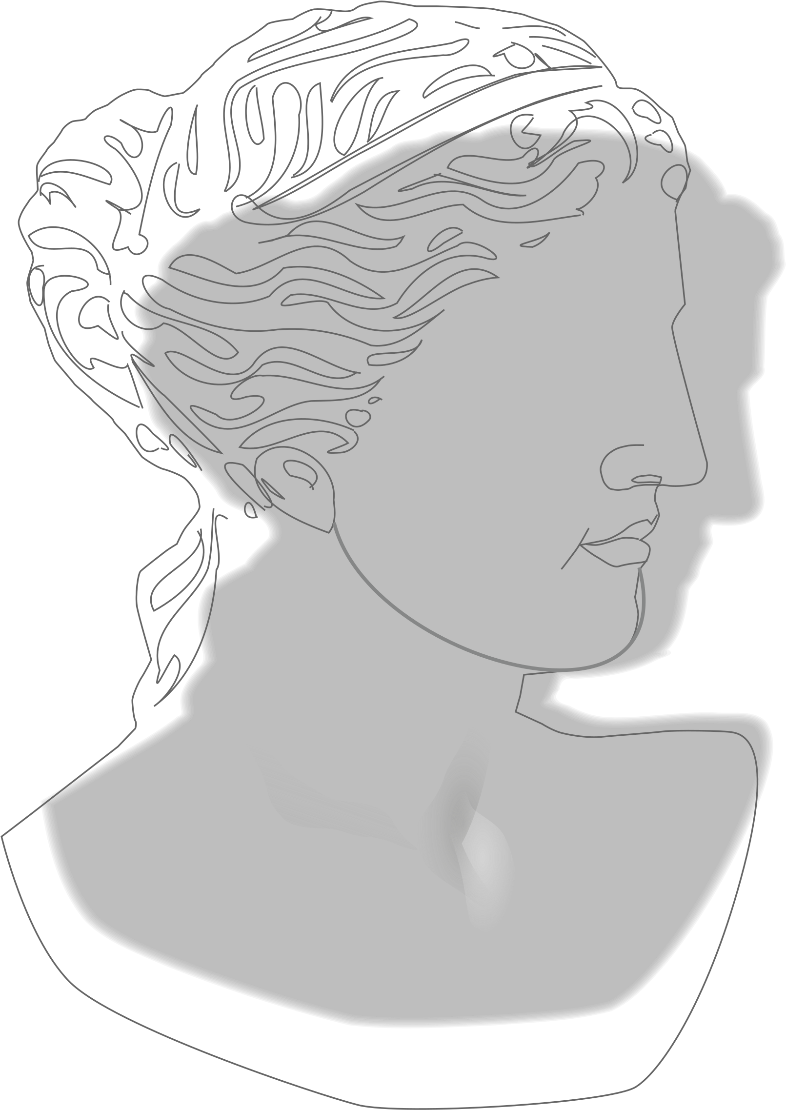 This Free Icons Png Design Of Venus De Milo Portrait Sketch Clipart Large Size Png Image Pikpng
