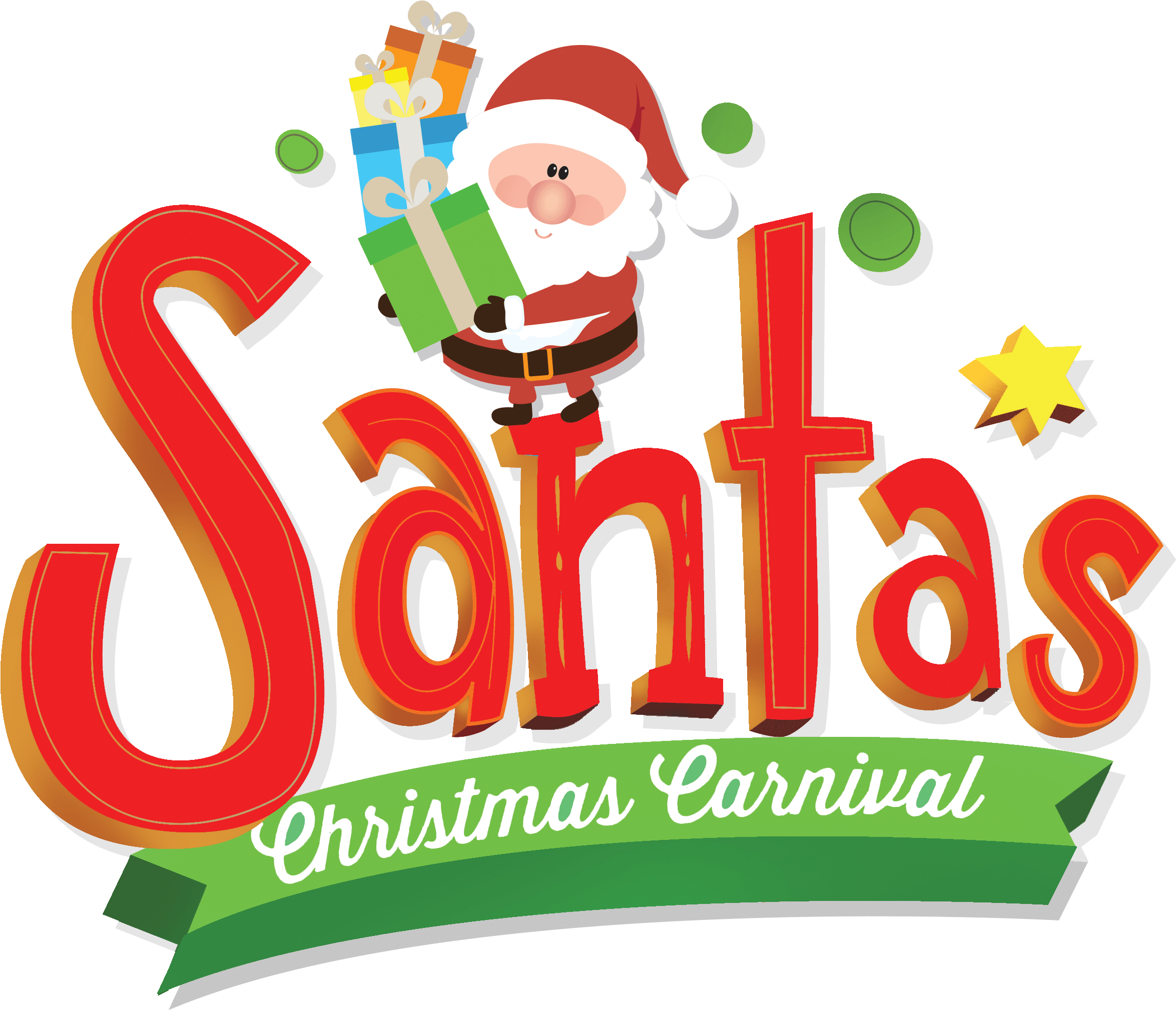 Cute Carnival Cliparts - Christmas Carnival Png Transparent Png (2633x2658), Png Download