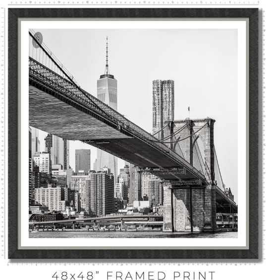 Brooklyn Bridge Clipart (556x600), Png Download
