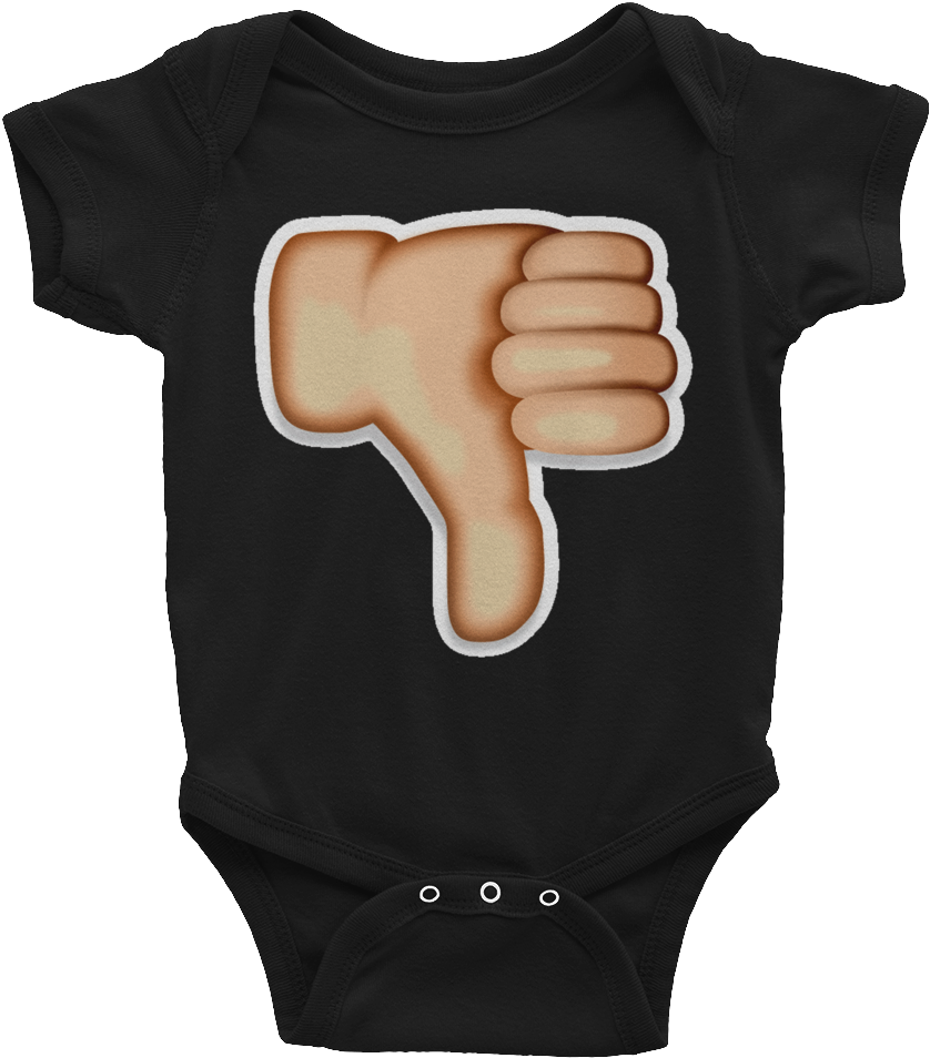 Emoji Baby Short Sleeve One Piece - Sign Language Clipart (838x954), Png Download