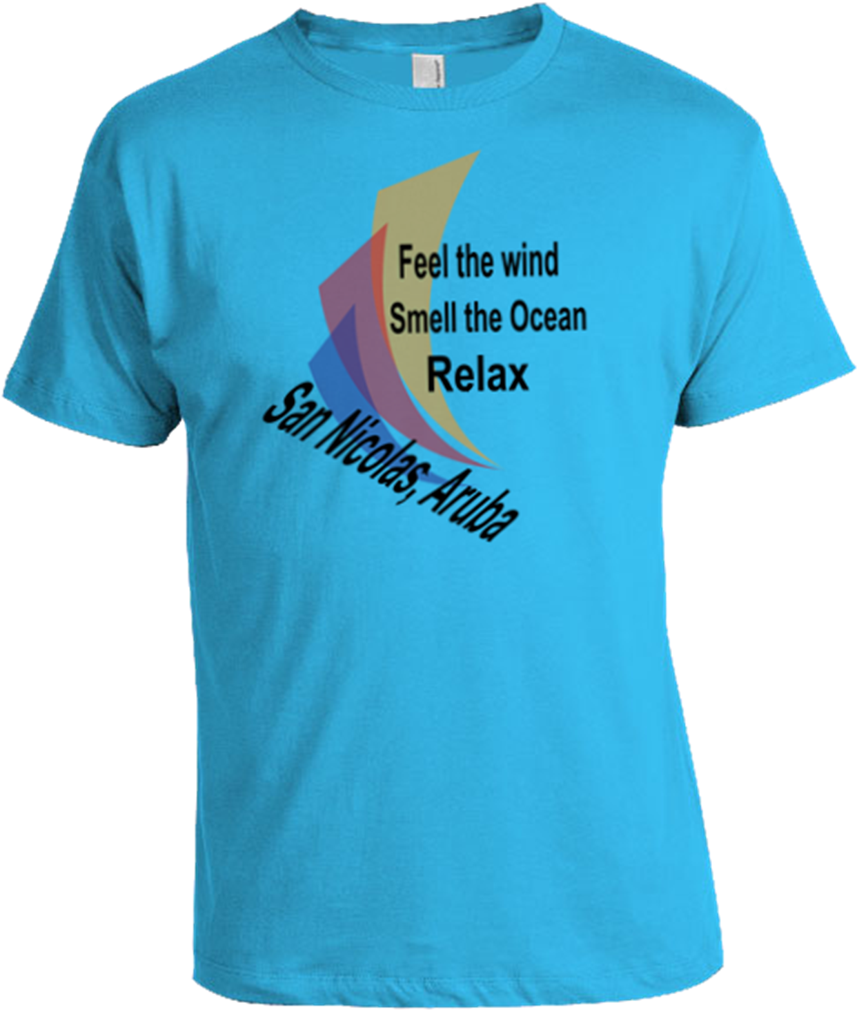 Tshirt Feel The Wind Blue - Jesus Inside T Shirt Clipart (1299x1655), Png Download