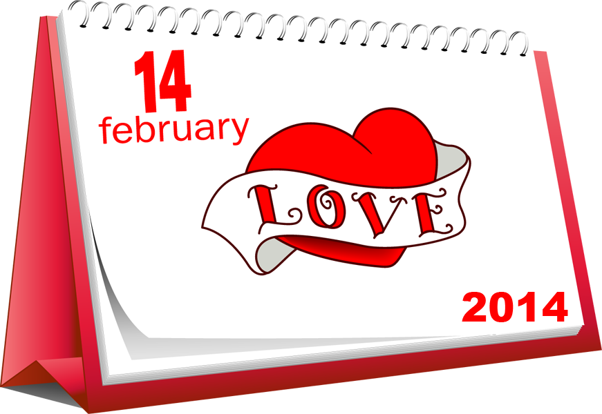 Week Of February 10, 2014 Announcements Image Freeuse - Blank Table Calendar Png Clipart (871x600), Png Download