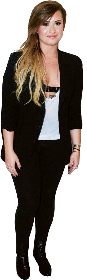 Pack Png's Demi Lovato No Br • Por Sra Clipart (668x1024), Png Download