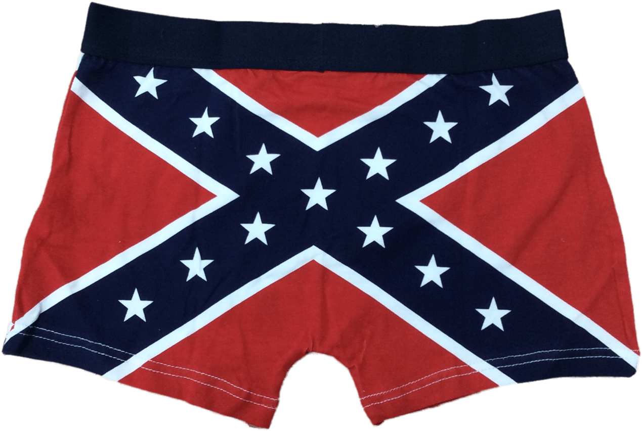 Confederate Flag Png - Confederate Flag Boxers Clipart (1269x853), Png Download